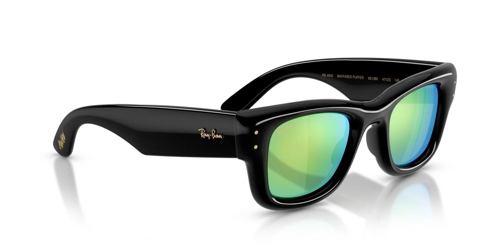 Ray-Ban Wayfarer Puffer 4940 Sunglasses - Black - view 28